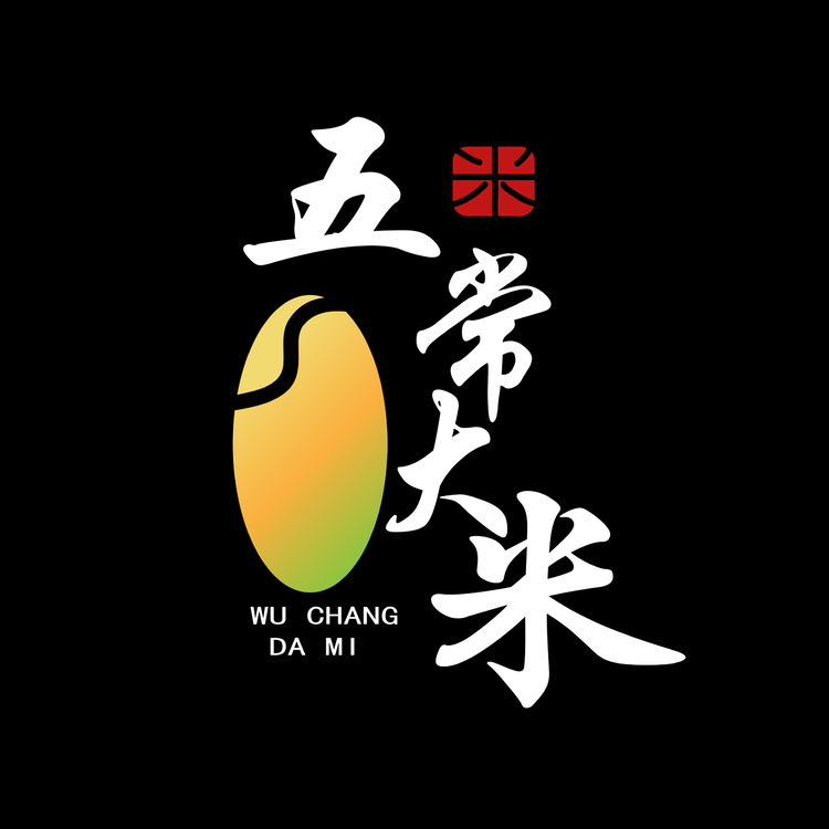 五常大米logo