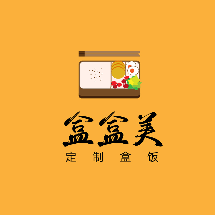 盒盒美logo