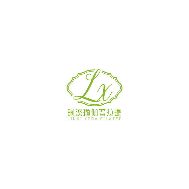 琳溪瑜伽普拉提logo