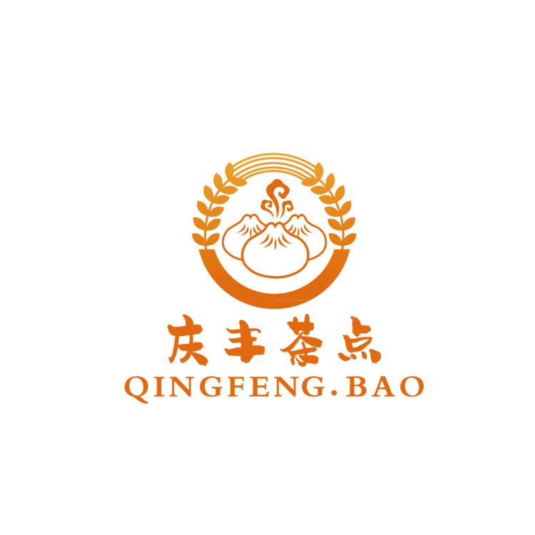 庆丰茶点logo