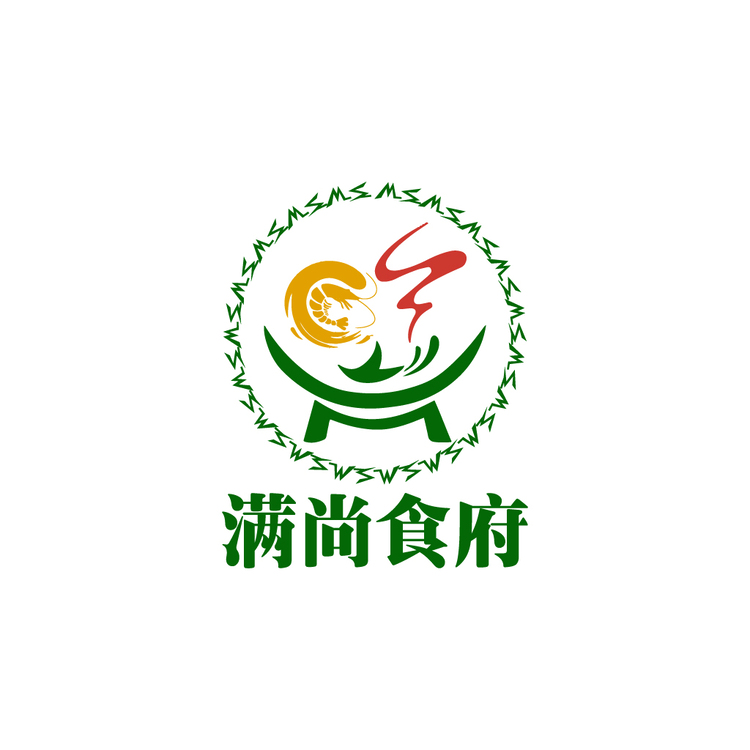 满尚食府logo