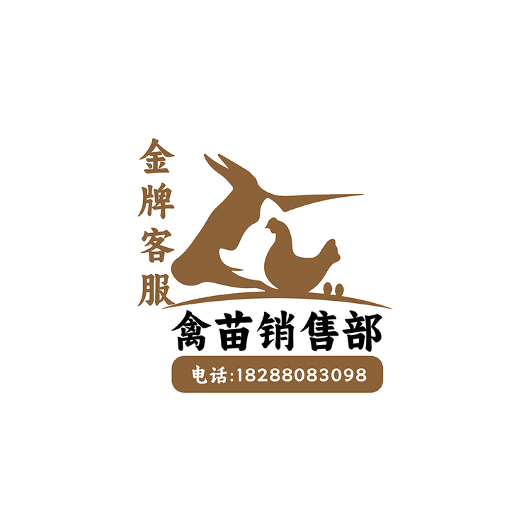 禽苗销售部logo